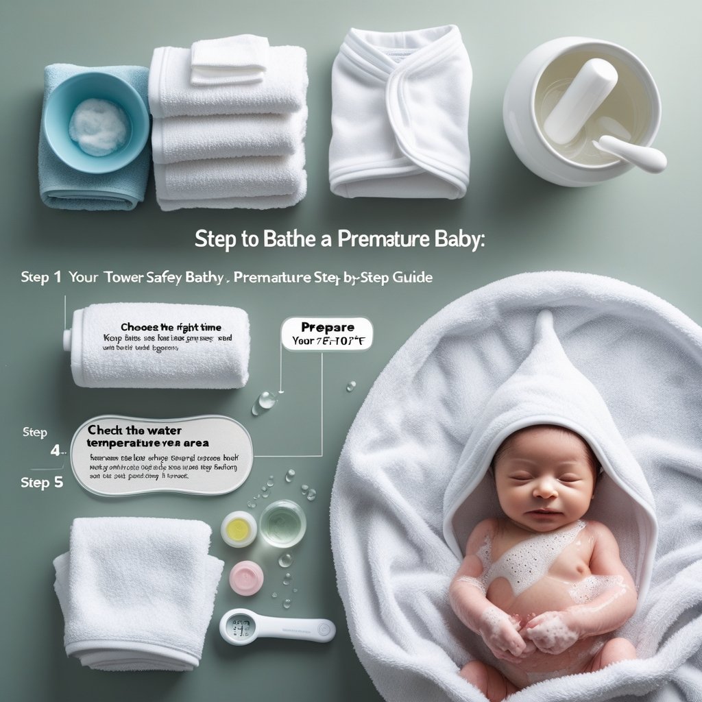 How to Bathe a Premature Baby: Step-by-Step Guide